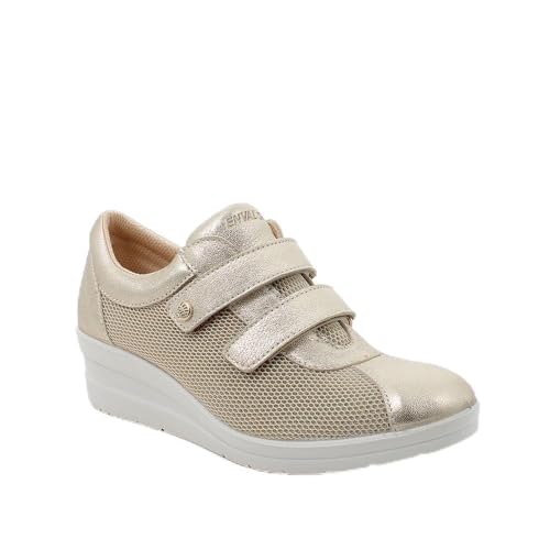 ENVAL SOFT Damen D.Rose Enval Hausschuh, Platin, 39 EU von ENVAL SOFT