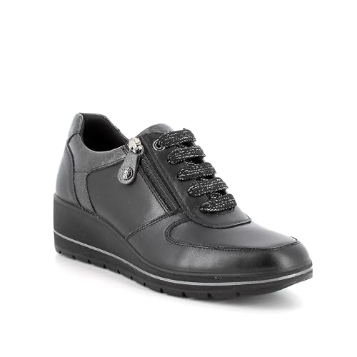 Enval Soft Damen D.Runa Enval schnürschuhe, Schwarz, 41 EU von ENVAL SOFT