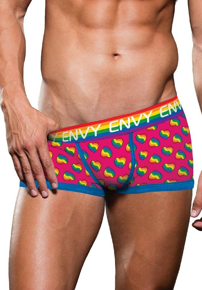 Envy Menswear Boxershorts Boxershorts Regenbogen Herzen - bunt Envy Menswear Boxershorts Boxershorts Regenbogen Herzen - bunt von Envy Menswear