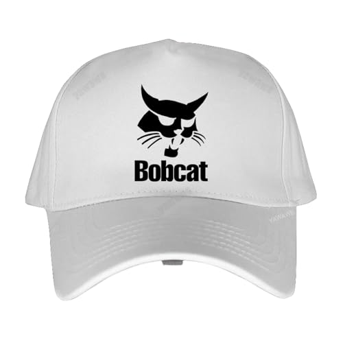 ENWIND Baseballmütze Bobcat Heavy Equipment Logo Baseball Caps Unisex Casual Verstellbare Bobcat Hüte Jungen Caps Hut von ENWIND