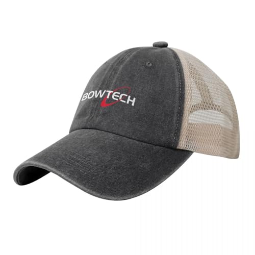 ENWIND Baseballmütze Bowtech Bogenschießen Logo Cowboy Mesh Baseballkappe Golfbekleidung Rave Anime Hüte Mann Damen Hut von ENWIND