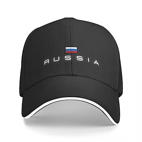 ENWIND Baseballmütze Russland Flagge Cap Baseballmütze Hut Anime Hut Baseballmütze für Männer Damen Gedruckte Mode verstellbare Hüte von ENWIND