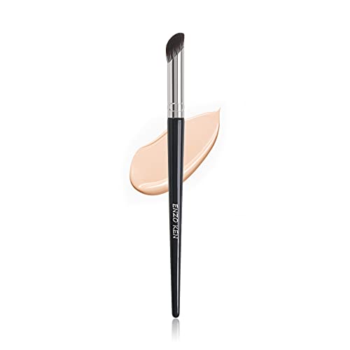 ENZO KEN Nasenkontur Pinsel, AbgewinkelterKleiner Unter den Augen Concealer Pinsel, Lidschatten Blending Pinsel für Nasen Kontur, Dunkle Ringe, Geschwollene Augen, Flüssige Foundation Creme. 8M01 ENZO KEN Nasenkontur Pinsel, AbgewinkelterKleiner Unter den Augen Concealer Pinsel, Lidschatten Blending Pinsel für Nasen Kontur, Dunkle Ringe, Geschwollene Augen, Flüssige Foundation Creme. 8M01 von ENZO KEN