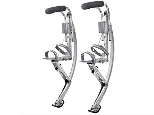 Sprungstelzen für Damen und Herren, für Fitness und Training, silber, Load weight:50~70kg/110~150 Lbs Sprungstelzen für Damen und Herren, für Fitness und Training, silber, Load weight:50~70kg/110~150 Lbs von EOEDEAL