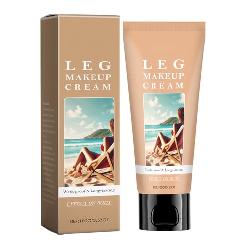 Bein Make Up Wasserfest, Tattoo Abdecken für Krampfadern/Narben, Skin Perfecting Body Foundation ohne Übertragung, Körper Makeup Abdeckcreme Makellos Aussehende, Tattoo Concealer Gleicht den Haut aus von EONFAVE