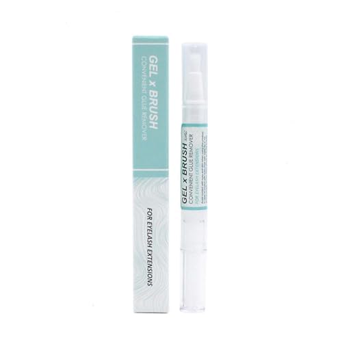 EONFAVE Wimpern Extensions Kleber Entferner Gel, Clear Schnelles Entfernen Wimpernkleber Entferner, 5ml 3-5 Min Wimpern Remover Brush, Lash Remover Pen für DIY Wimpernverlängerung von EONFAVE