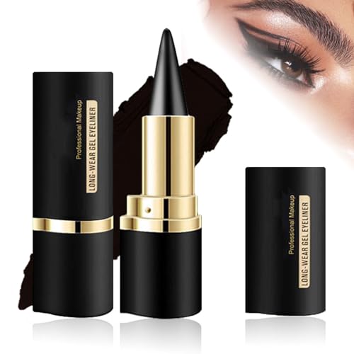 Eyeliner Wasserfest, Matte Kajalstift Schwarz, Schnell Trocknender Creme Eyeliner Schwarz, 2024 Neuestes Glatte Textur Lidstrich Stift, Lang Anhaltend, für Ein Alltägliches Augen Make up Eyeliner Wasserfest, Matte Kajalstift Schwarz, Schnell Trocknender Creme Eyeliner Schwarz, 2024 Neuestes Glatte Textur Lidstrich Stift, Lang Anhaltend, für Ein Alltägliches Augen Make up von EONFAVE
