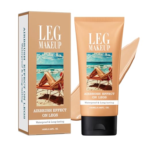 Wasserfest Bein-Make-up ohne Übertragung, Tattoo Abdecken für Krampfadern/Narben, Skin Perfecting Body Foundation, Tattoo Cover Up Make-up, Körper Make Up Makellos Aussehende, Gleicht den Haut aus von EONFAVE