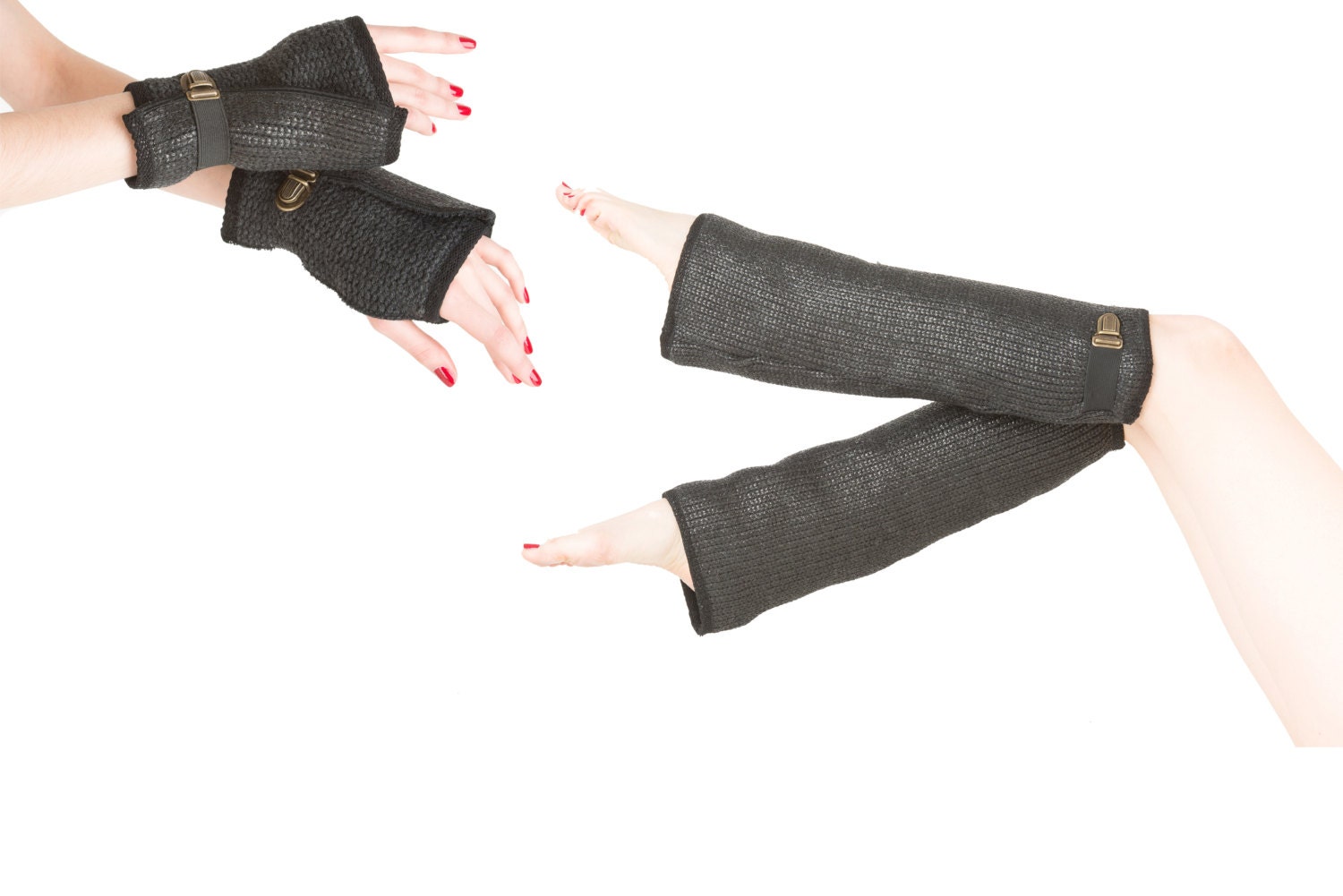 Geschenkeset Aus Beschichteter Wolle Und Stulpen von EONParis