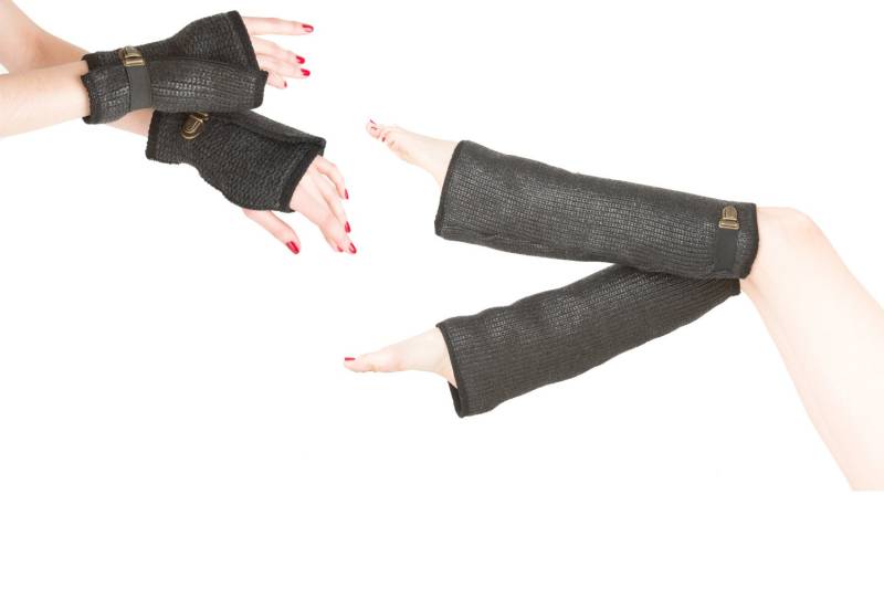 Geschenkeset Aus Beschichteter Wolle Und Stulpen von EONParis