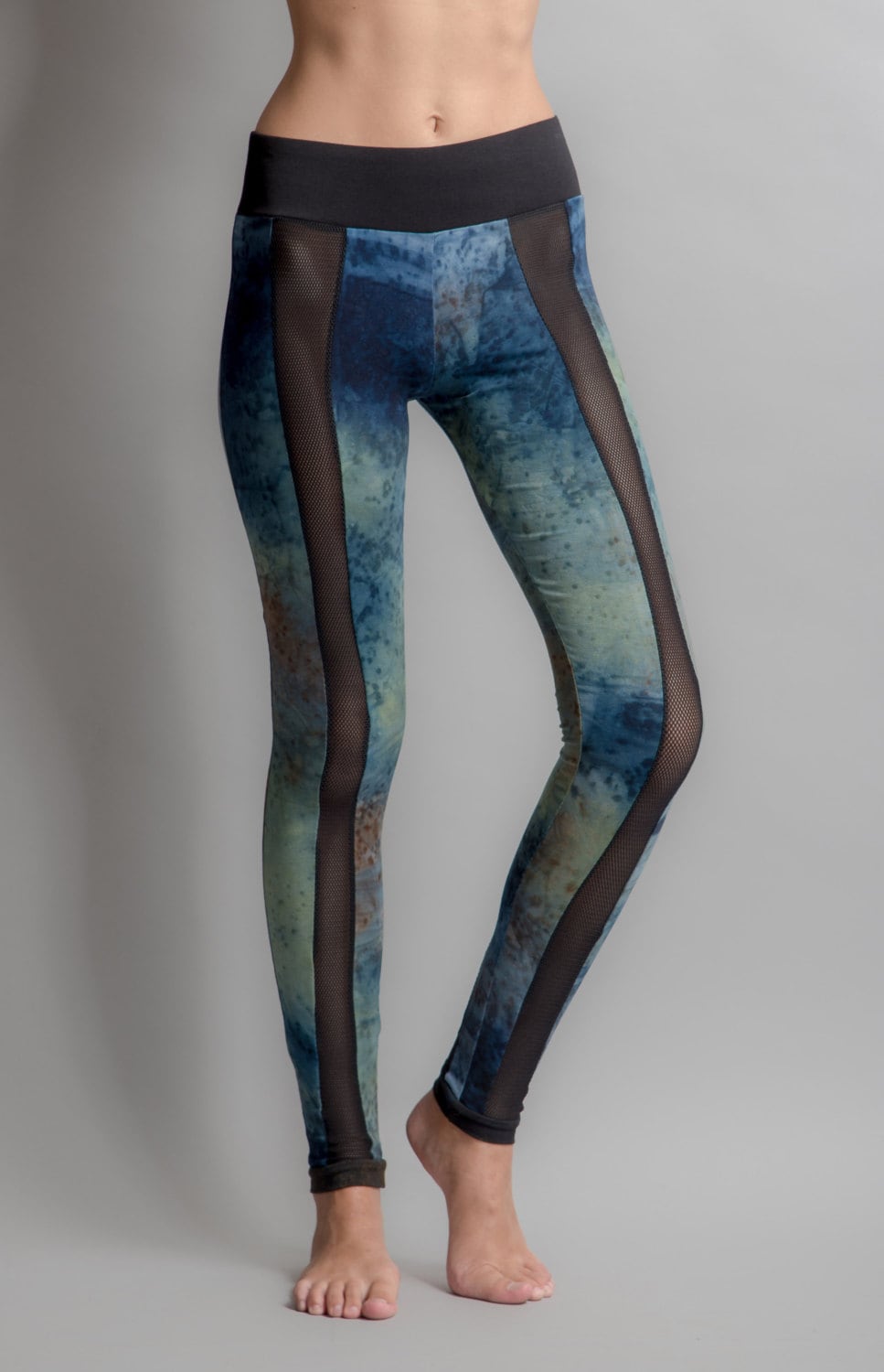 Hand Gefärbt Gedruckten Legging S, M Und L von EONParis