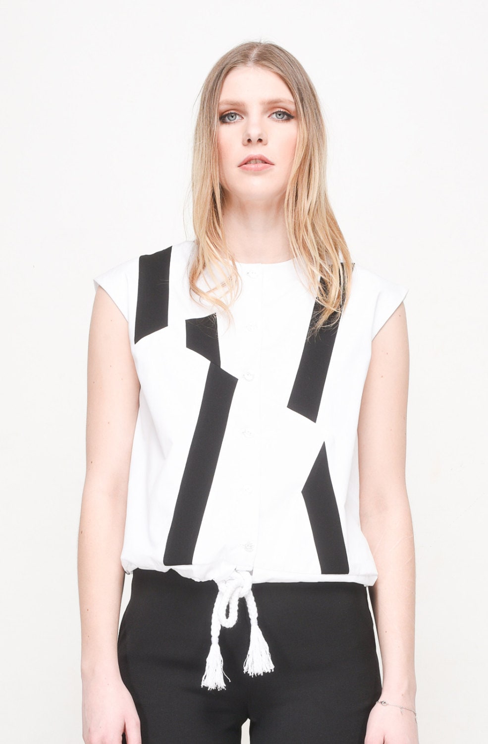 Vasa-Hosenträger-Bluse von EONParis