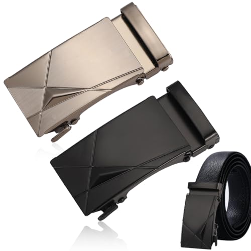 EORPAVU Gürtelschnallen für Herren 2 Stück Herren Gürtelschnallen, Gürtelschnallen, Gürtelschnallen zum Befestigen von Gürteln, Businesshosen von EORPAVU