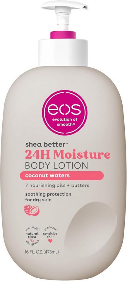 EOS Evolution of smooth Bodylotion Shea Better 24H Moisture Body Lotion Vanilla Cashmere - Fresh&Cozy von EOS Evolution of smooth