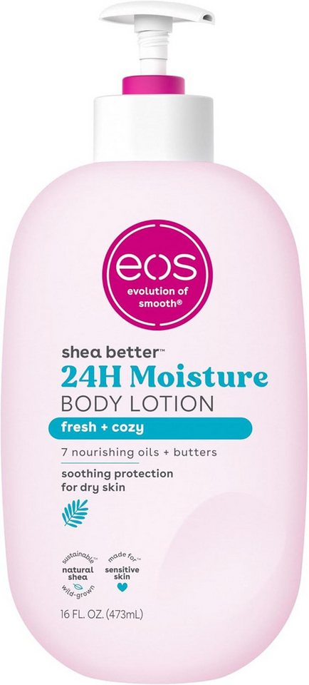 EOS Evolution of smooth Bodylotion Shea Better 24H Moisture Body Lotion Vanilla Cashmere - Fresh&Cozy EOS Evolution of smooth Bodylotion Shea Better 24H Moisture Body Lotion Vanilla Cashmere - Fresh&Cozy von EOS Evolution of smooth