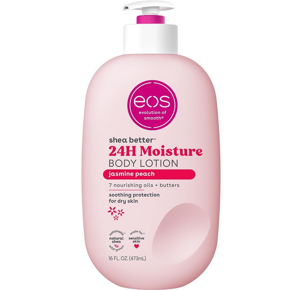 EOS Evolution of smooth Bodylotion Shea Better 24H Moisture Body Lotion Vanilla Cashmere - Fresh&Cozy EOS Evolution of smooth Bodylotion Shea Better 24H Moisture Body Lotion Vanilla Cashmere - Fresh&Cozy von EOS Evolution of smooth