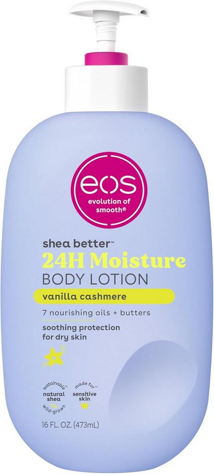 EOS Evolution of smooth Bodylotion Shea Better 24H Moisture Body Lotion Vanilla Cashmere - Fresh&Cozy von EOS Evolution of smooth