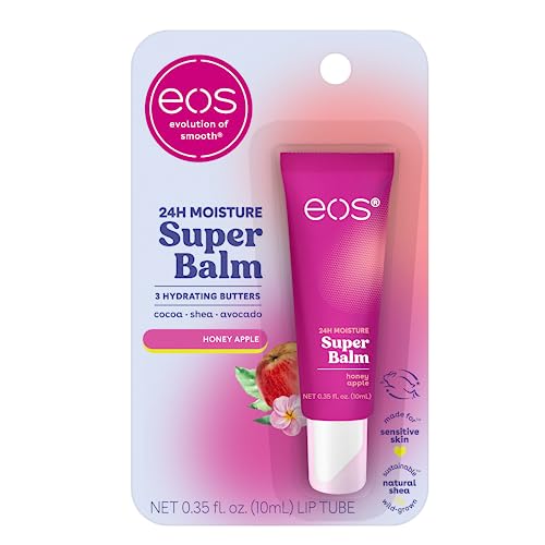 eos 24H Moisture Super Balm- Honey Apple, Lip Mask, Day or Night Lip Treatment, Made for Sensitive Skin, 0.35 fl oz von EOS