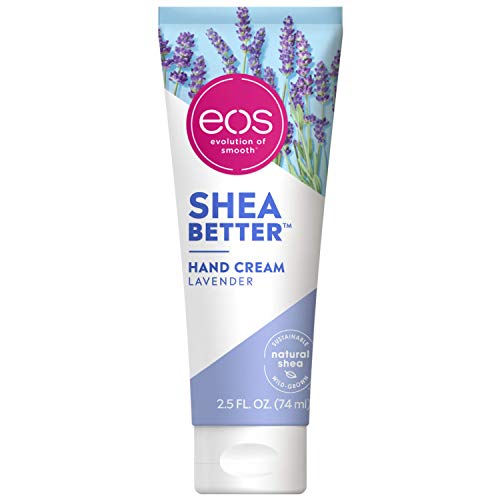 eos Shea Better Hand Cream - Lavender | Natural Shea Butter Hand Lotion and Skin Care | 24 Hour Hydration with Shea Butter & Oil | 2.5 oz,2040870 von EOS