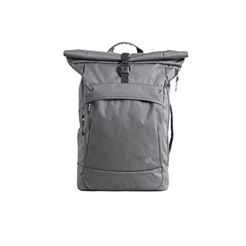 EOTO Rucksack EARTH SOIL:UTION STONE Daypack für Uni, Reisen, Job und Freizeit in grau, nachhaltig, Tagesrucksack, Reiserucksack, Damen, Herren, 30 L von EOTO