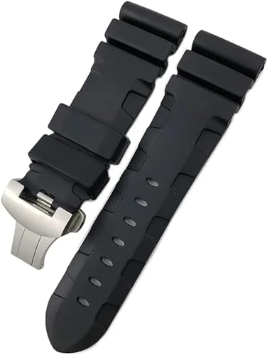 EPANO Gummi-Uhrenarmband, 24 mm, 26 mm, Silikon, passend für Panerai Submersible Luminor PAM, grün-blau, wasserdichtes Armband, 26 mm, Achat EPANO Gummi-Uhrenarmband, 24 mm, 26 mm, Silikon, passend für Panerai Submersible Luminor PAM, grün-blau, wasserdichtes Armband, 26 mm, Achat von EPANO