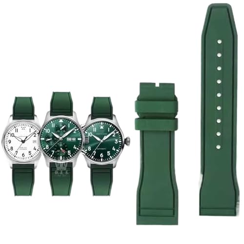 EPANO Uhrenarmband für IWC Fluoro-Gummi, Schnellverschluss, Pilot AMG Petronas F1 Team, wasserdichtes Sportarmband, 20 mm, 21 mm, 22 mm, 22 mm, Achat von EPANO