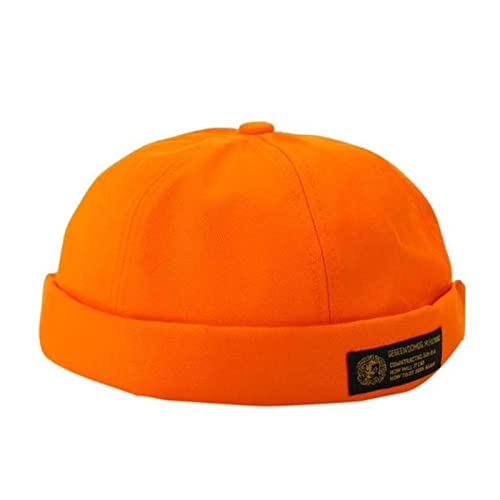 EPERDE Unisex Docker Sailor Biker Cap Streetwear Kürbis Vintage Marineblau Brimless Beanies Hut Damen Herren Brimless Streetwear Skullcap EPERDE Unisex Docker Sailor Biker Cap Streetwear Kürbis Vintage Marineblau Brimless Beanies Hut Damen Herren Brimless Streetwear Skullcap von EPERDE