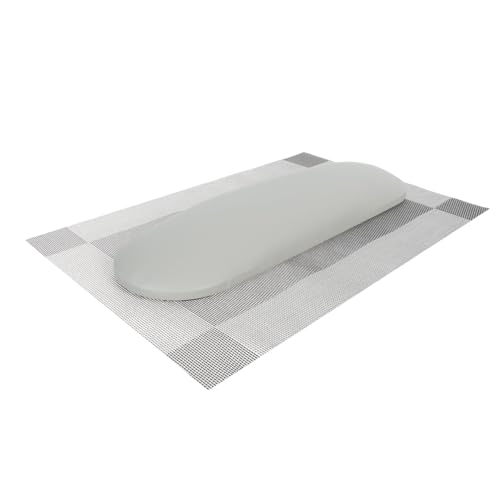EPIGEIST 1 Satz Handkissenset Nägel Unterstützung geformt unterstützend Kissen Handauflage werkzeug Handgelenkstützkissen Maniküre Handauflage Maniküre-Handstützkissen Kissenmatte PVC Grau von EPIGEIST
