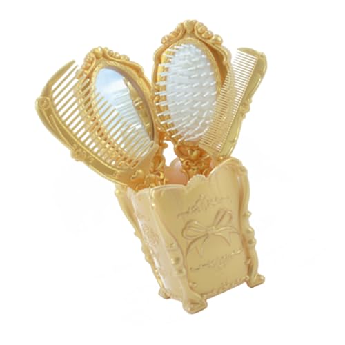 EPIGEIST 1 Satz Kamm Set mit Spiegel Tragbare Haarbürste Statische Haarkamm für Salon Reise für Männer und Styling Tool von EPIGEIST