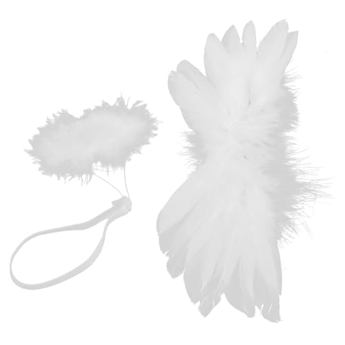 EPIGEIST 1satz Miniatur Engel Flügel Bastelset Für Puppen Niedliche Federflügel Kostüm Und Cosplay-requisiten Dekorative Ornamente Für Kreative Spielideen von EPIGEIST