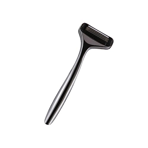 EPIGEIST 1 Stück Doppelblatt Rasiermesser Bart Rasiermesser manueller Rasierschneider manueller rostfreier Rasierer gesicht bart rasierer Sicherheitsrasierer Schweden Schwarz von EPIGEIST