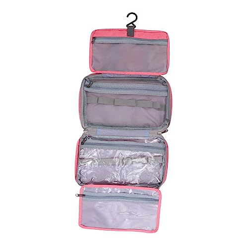 EPIGEIST 1 Stück Reise Kosmetiktasche Faltbar mit Separatem Trocken und Nassbereich für Kosmetik Toilettenartikel und Mehr Handheld Organizer von EPIGEIST