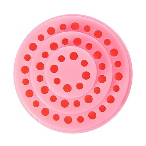 EPIGEIST Nagel Bit Halter Box Für Nagelbohrer Mit Löchern Kunststoff Aufbewahrungsbox Organizer Für Maniküre Bohrer Bits Lagerung Display von EPIGEIST