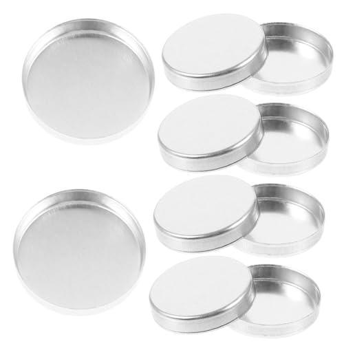 EPIGEIST 10 Stücke Kleine Leere Lidschattenpfannen aus Aluminium für Selbstgemacht Make Up Tragbare Make Up Tabletts für Lidschatten und Kosmetik von EPIGEIST