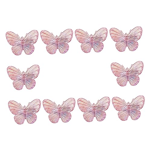 EPIGEIST 10stücke Schmetterlingsclips Für Haare Kleine Schmetterlings-haarclips Schmetterlings-haarspangen Aus Hochwertigem Material Haarschmuck Für Damen Mädchen Und Junge Mädchen Passend von EPIGEIST