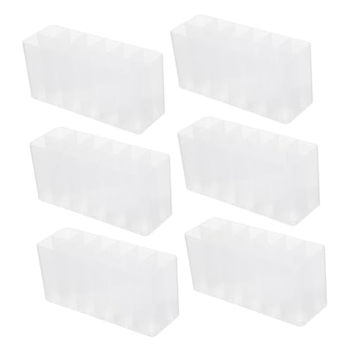 EPIGEIST 10 Stück Teiliges Schreibtisch Stiftehalter aus Fächer Mark Pen Organizer Wasserfest Vielseitig Nutzbar für Büro Schule Zuhause Schlichtes Design Einfache von EPIGEIST