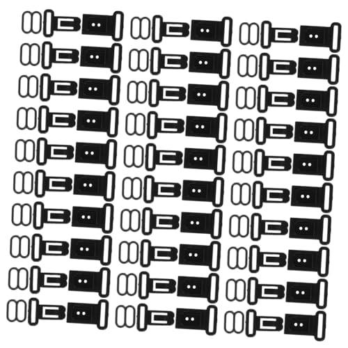 EPIGEIST 100 Sätze Verstellbare Bow Tie Hardware Clips aus Robustem Kunststoff Einfache Anpassung Schnellverschluss für Herren und Jungen Geeignet für Schuluniformen Anzüge und Formelle von EPIGEIST