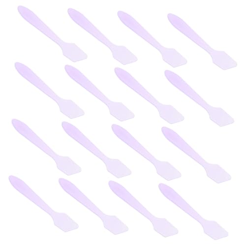 EPIGEIST 100 Stück Kosmetikspatel für Augencreme und Leichter Kleiner Applicator Löffel zum Mischen Auftragen und Probieren von Lotionen und Feuchtigkeitscremes Praktische DIY von EPIGEIST