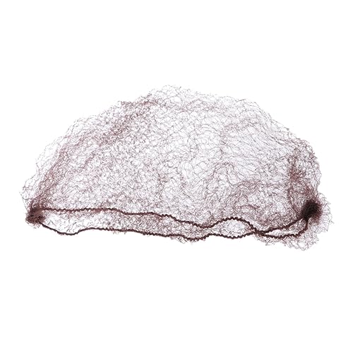 EPIGEIST 100stücke Haarnetze Wiederverwendbar Unsichtbar Elastisch Ballett Dutt Verkleidungszubehör Für Frauen Mädchen Kaffee Leicht Atmungsaktiv von EPIGEIST