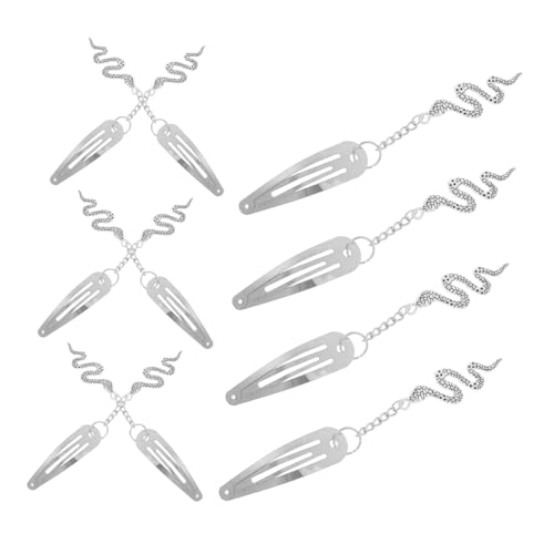 EPIGEIST 10stücke Metall-haarspangen Mit Anhängern Clips Und Haarspangen Für Mädchen Haarschmuck Mit Ketten Und Schnappverschluss von EPIGEIST