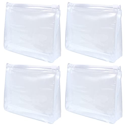 EPIGEIST 10stücke Transparente Kosmetiktasche Mit Reißverschluss Reise-Makeup-Organizer Für Damen Make-up-Beutel Mit Großer Kapazität Für Urlaub Geschäftsreise Und Camping Leicht Und von EPIGEIST