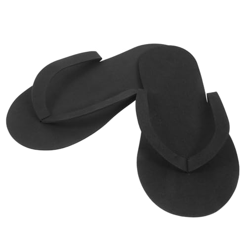 EPIGEIST 12 Paare Einweg Faltbare Hausschuhe Damen EVA Rutschfest Leicht Trocknend Reise Spa Hotel Gästeschuhe für Bad Pool von EPIGEIST