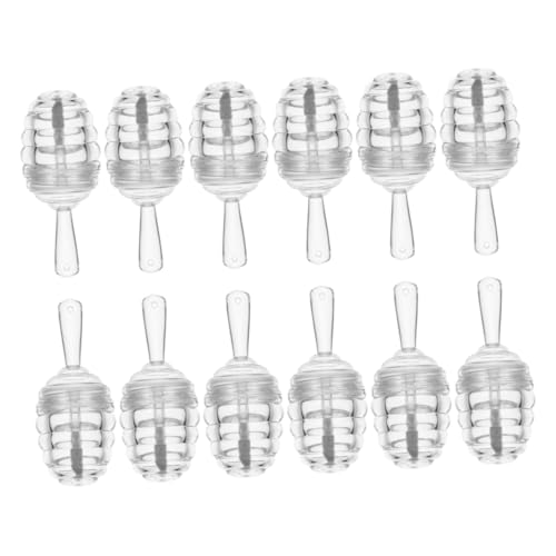 EPIGEIST 12 Stück Teiliges Leere Lippenstifthülsen in Mini Bienenwabenform Kosmetische Lipgloss und Lippenbalsambehälter Transparent DIY Lip Balm Tubes Praktisch und Reisefreundlich von EPIGEIST