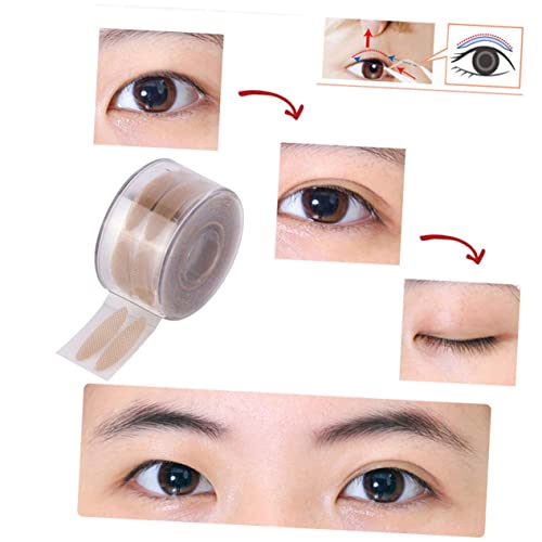 EPIGEIST 1200Stücke Unsichtbare Augenlid Aufkleber Doppelte Augenlid Klebebänder Mesh Muster Mesh Muster S für Natürliche Augen Make Up Effekte Atmungsaktiv und Leicht von EPIGEIST