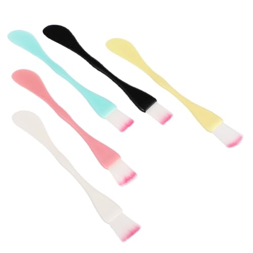 EPIGEIST 15 Stück Teiliges Double Head Maskenpinsel Praktische Hautfreundliche DIY Gesichtsmaske Werkzeuge mit Weichen Borsten Leicht zu Reinigen Bunte Wiederverwendbar Zufällige Farbe von EPIGEIST