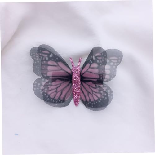 EPIGEIST 16 Stück Teiliges Bunte Schmetterlings haarspangen für Mädchen Doppellagige Filigrane Haarklammern Effekt Sicherer Sitz Modische Haar accessoires Zufällige Farben Zufällige Farbe von EPIGEIST
