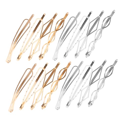 EPIGEIST 16 Stück Teiliges Metall Haarspangen für Damen Langlebige Helle Haarnadeln mit Starkem Halt Vielseitig für Dickes und Dünnes Haar als Braut Haarschmuck und Alltagsaccessoire von EPIGEIST