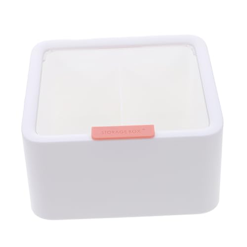 EPIGEIST 1stück Tragbarer Aufbewahrungsbehälter Für Wattepads Slot Organizer Für Kleine Kunststoffartikel Dem Schreibtisch Für Kosmetik Und Büromaterialien von EPIGEIST