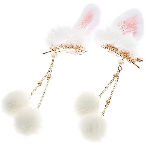 EPIGEIST 1paar Tassel Haarclips Mit Hasenohr-design Haarspangen Für Partys Hochzeiten Und Alltagsgebrauch Niedliche Haaraccessoires Für Mädchen EPIGEIST 1paar Tassel Haarclips Mit Hasenohr-design Haarspangen Für Partys Hochzeiten Und Alltagsgebrauch Niedliche Haaraccessoires Für Mädchen von EPIGEIST