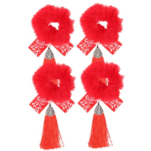 EPIGEIST 2 Sets Neujahrs-kopfschmuck Für Jungen Und Mädchen Erwachsene Haarseile Leuchtende Farben Und Quasten Für Weihnachten Und Neujahr von EPIGEIST